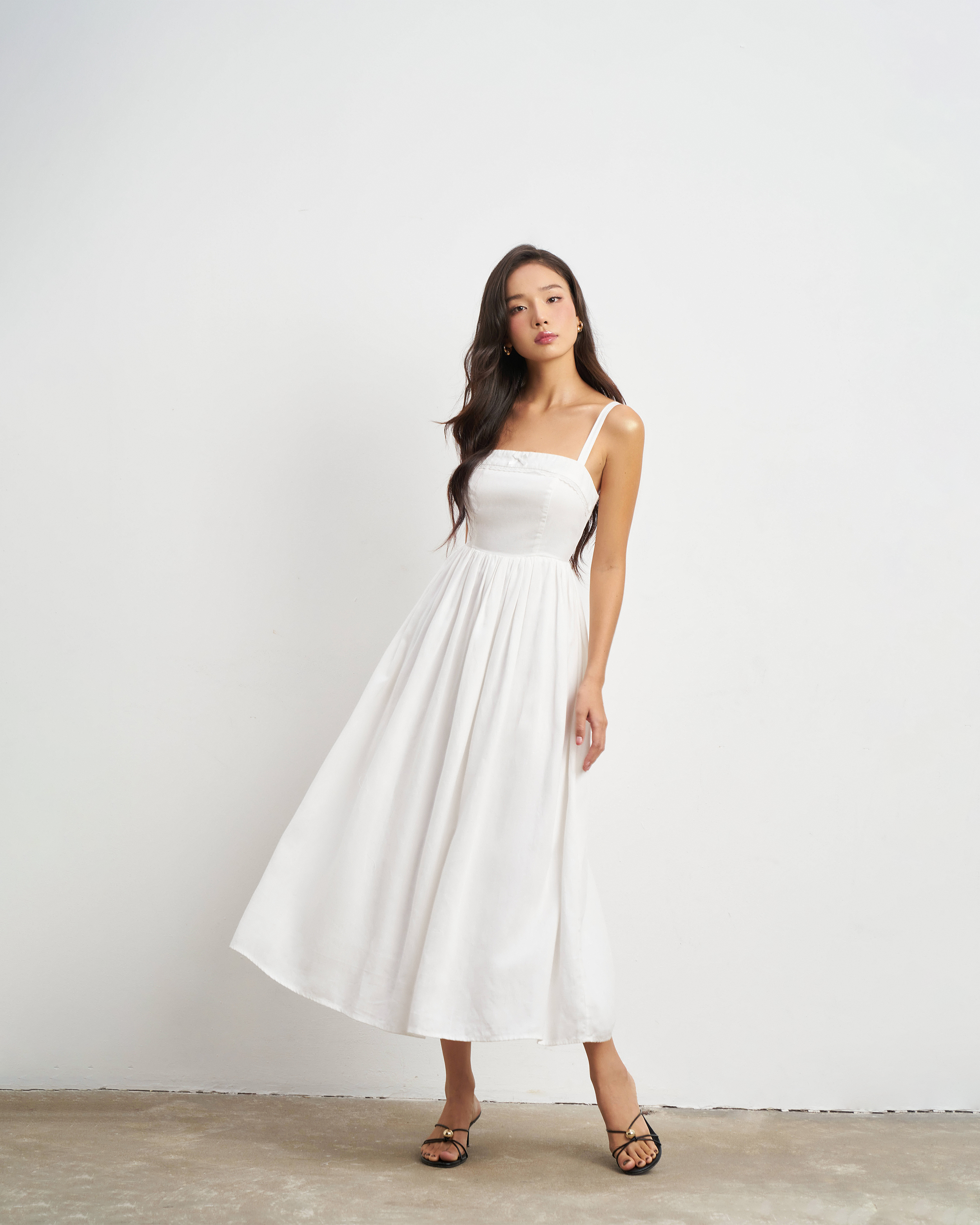 Isla Maxi Dress in White