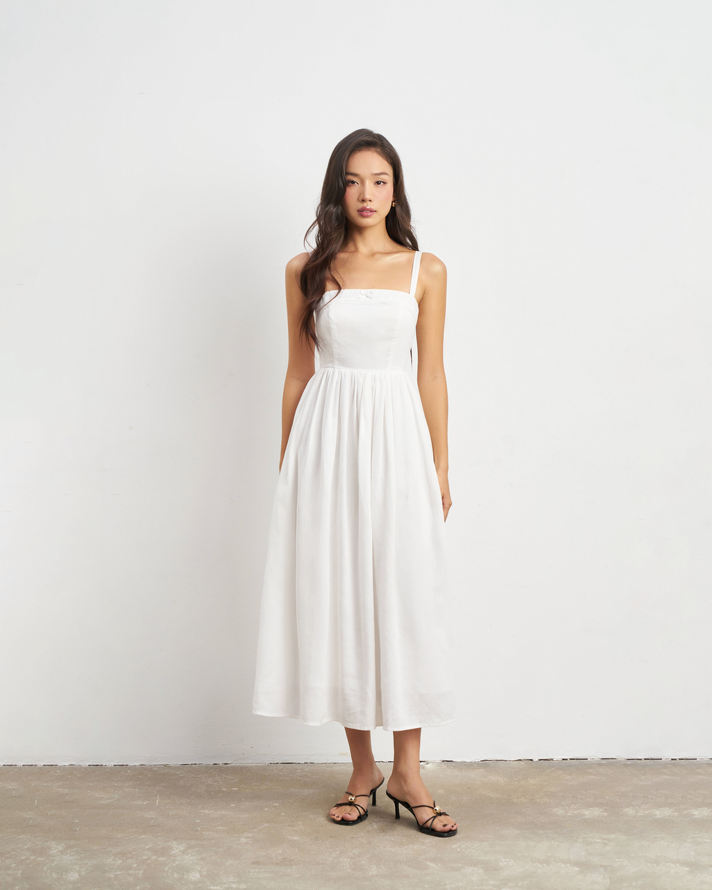 Isla Maxi Dress in White