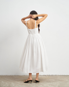 Isla Maxi Dress in White