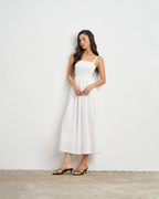 Isla Maxi Dress in White
