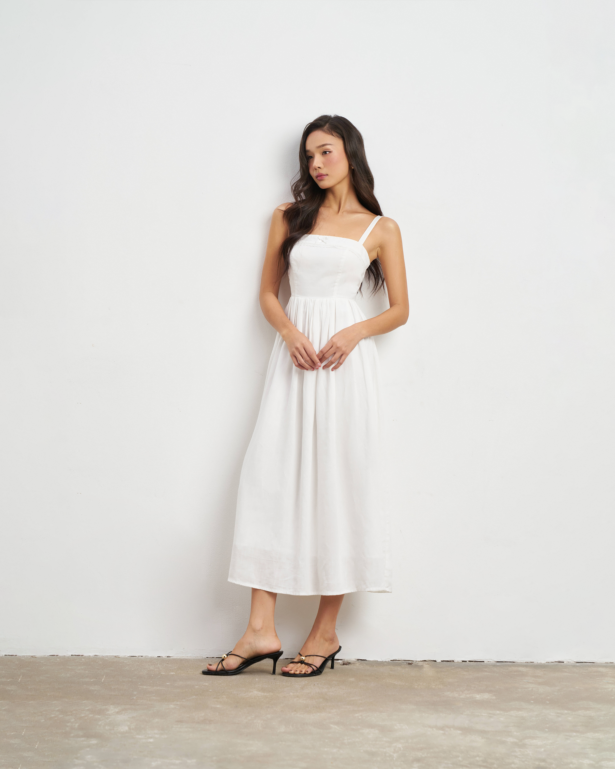 Isla Maxi Dress in White